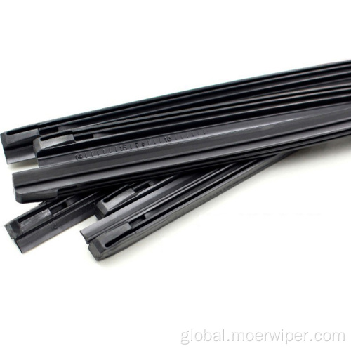 China 8mm car Hybrid wiper blade natural rubber strip Manufactory